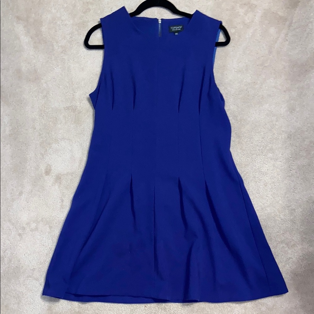 Topshop A-Line Sleeveless Dress